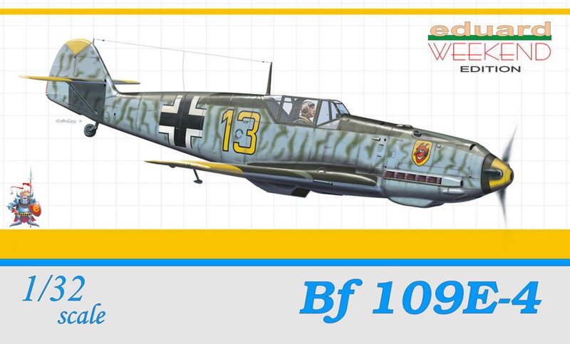 модель Самолет Bf 109E-4